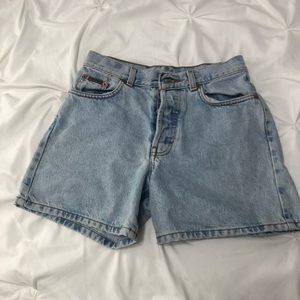 Calvin Klein Vintage High Waist denim shorts